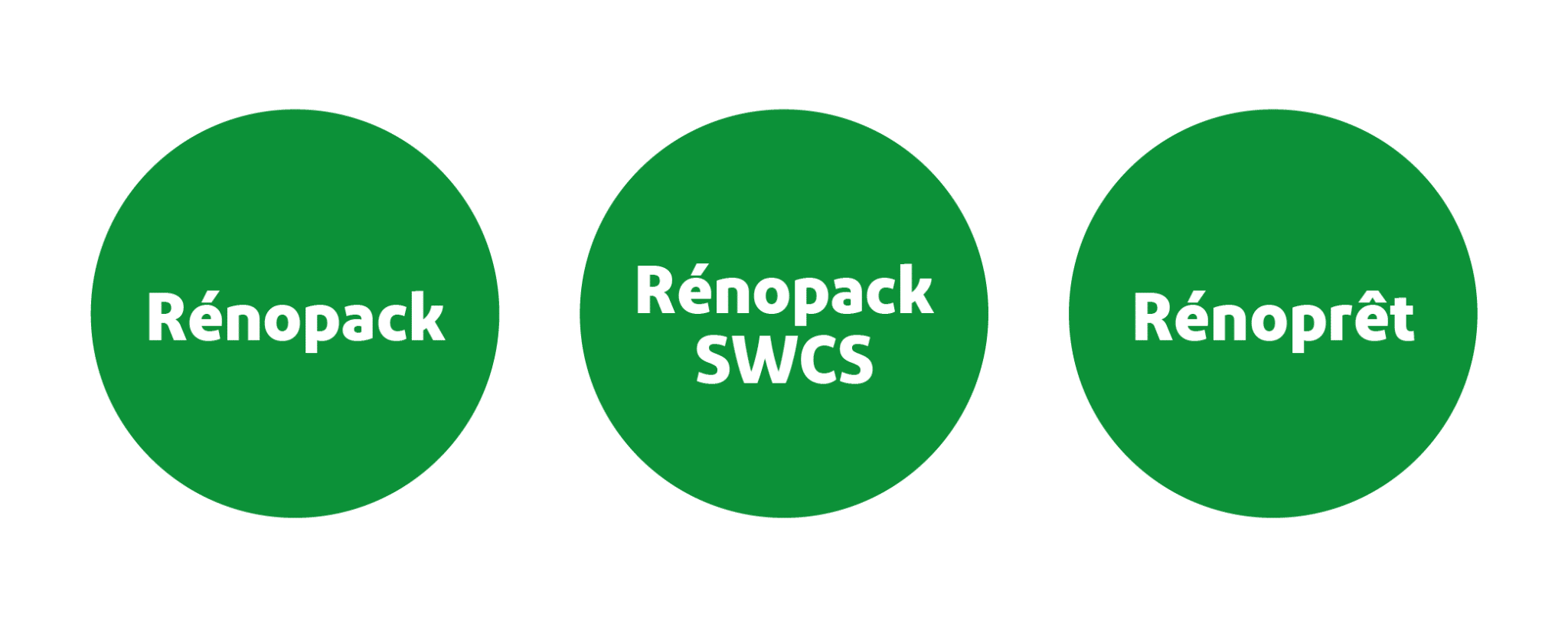 Solutions de financement rénovation Région Wallonne : Rénopack, Rénopack SWCS, Rénoprêt